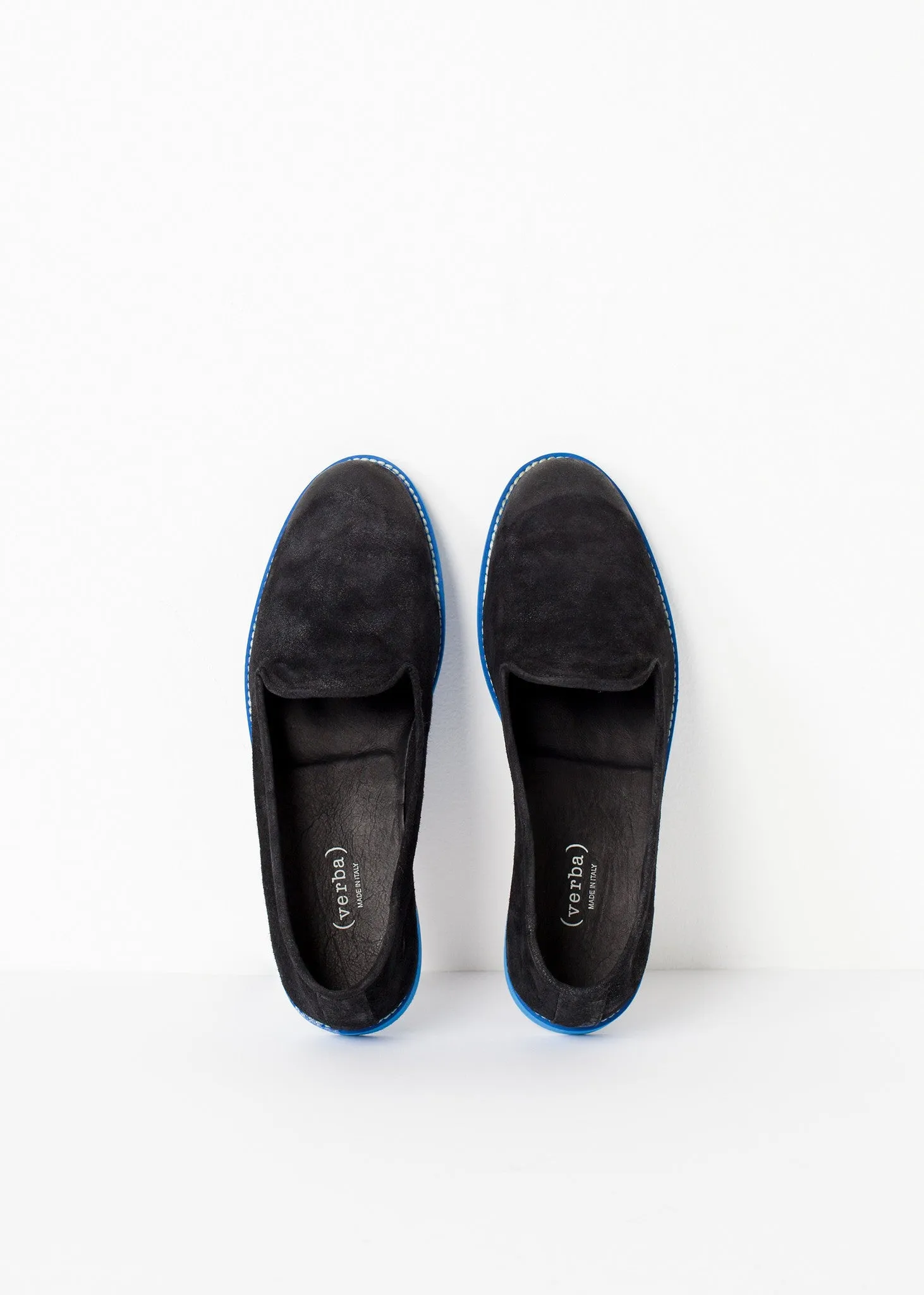- Black/Blue Loafers Complete collection Suede Highly recommended