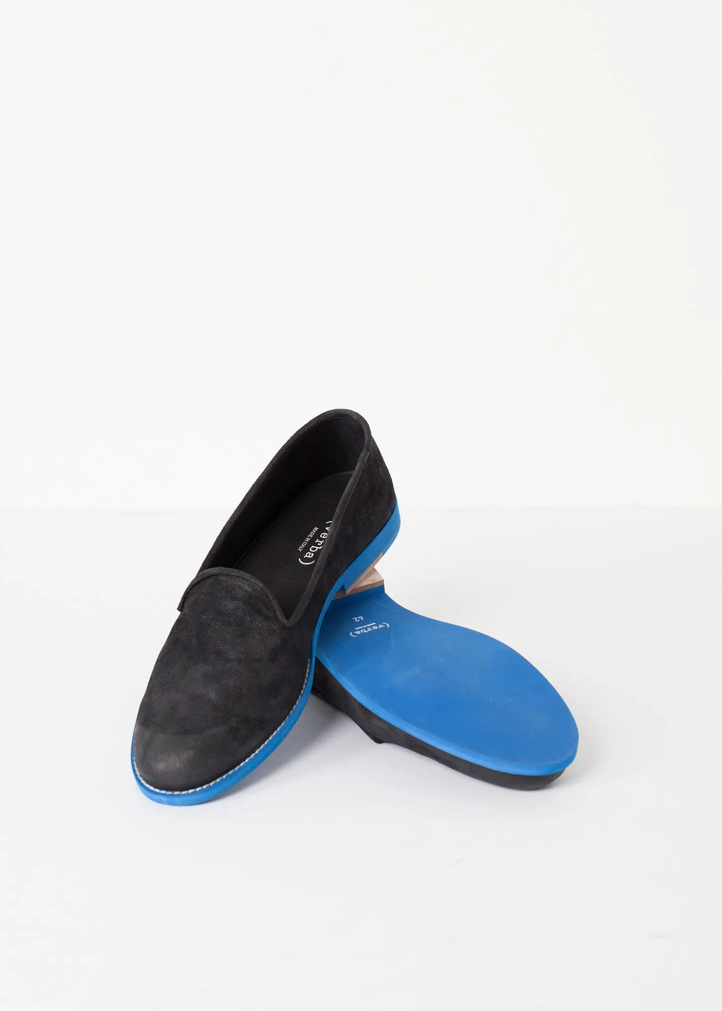 - Black/Blue Loafers Complete collection Suede Highly recommended