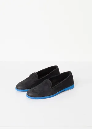 - Black/Blue Loafers Complete collection Suede Highly recommended