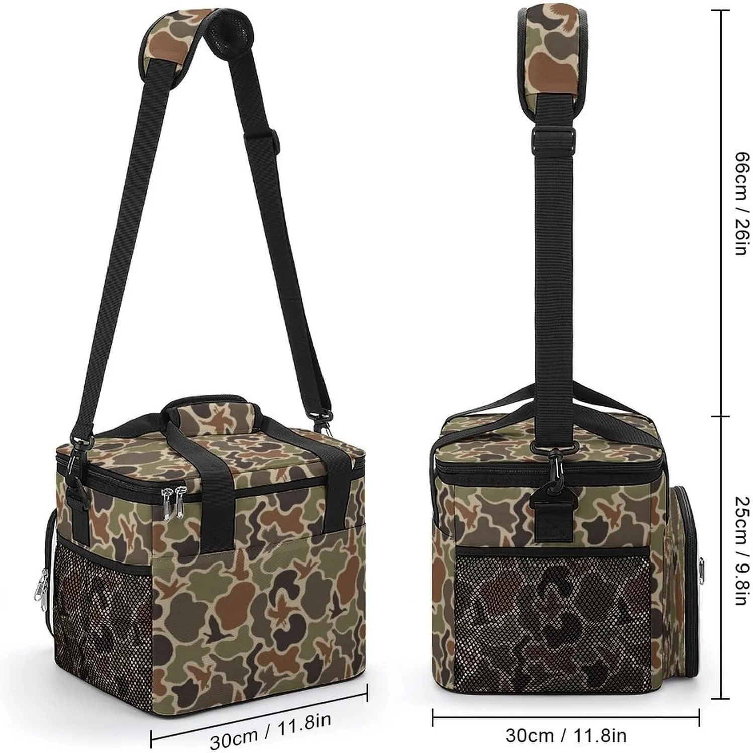 22.5L Waterproof Soft Cooler BagInsulated Lunch Box for Camping Fishing Beach Road Trips