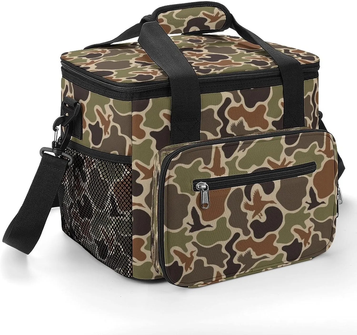 22.5L Waterproof Soft Cooler BagInsulated Lunch Box for Camping Fishing Beach Road Trips