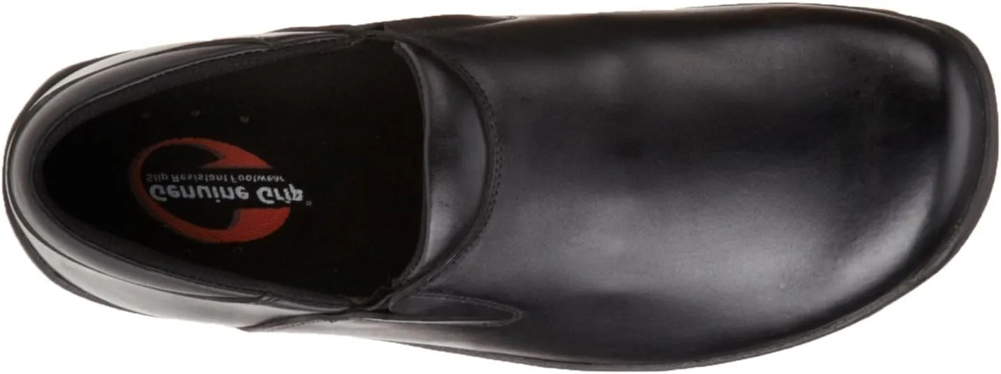 4700-10.5W Loafer Shoe,10-1/2,Wide,Black,Plain,PR