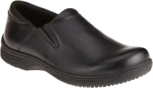 4700-10.5W Loafer Shoe,10-1/2,Wide,Black,Plain,PR