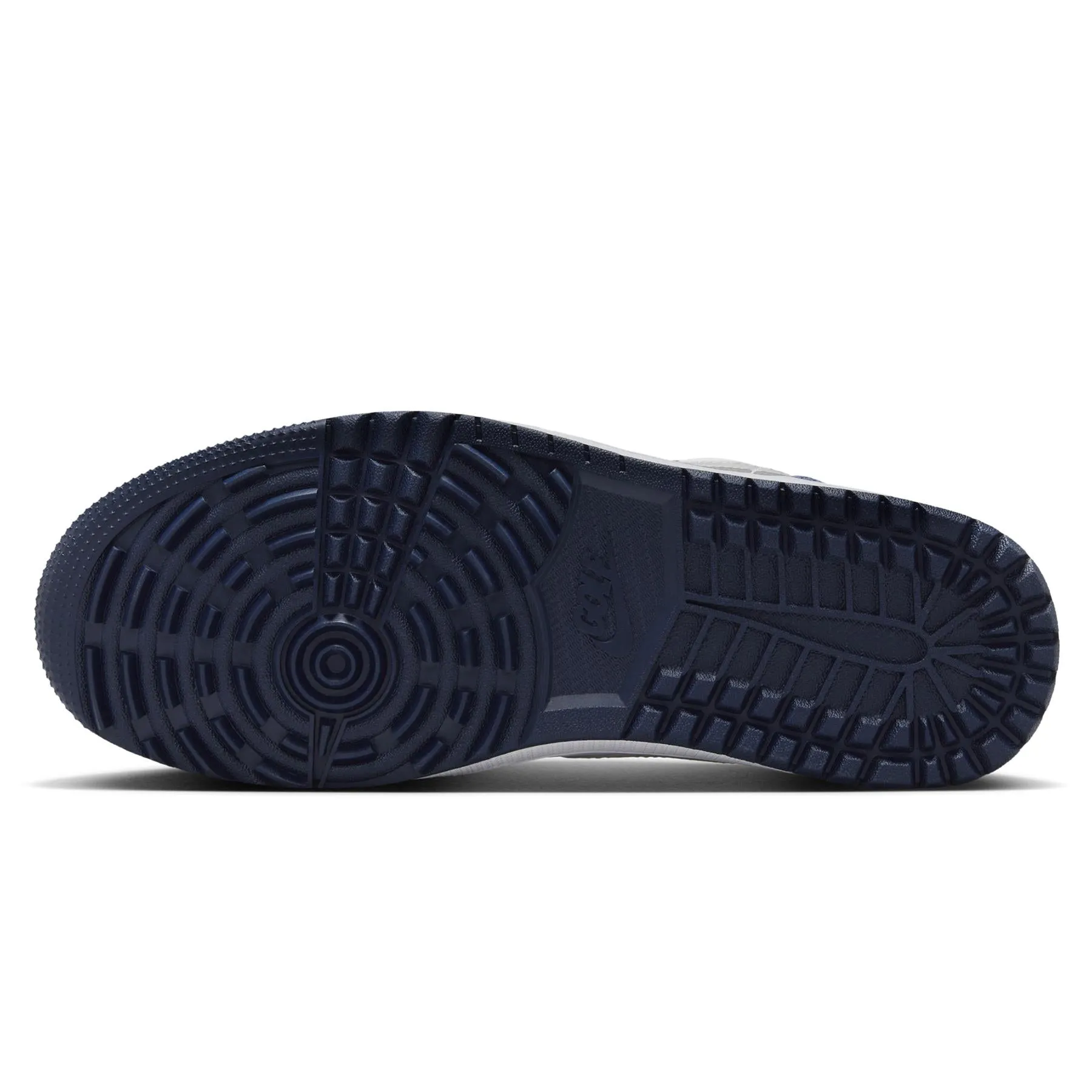 Air Jordan 1 Mule Shoes White/Metallic Silver/Midnight Navy