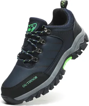 Asifn Men's Hiking Shoes Womens Hiking Shoes Slip Resistant Waterproof Shoes Outdoor Climb Walking Jogging Travel Trail Trekking