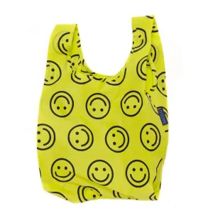 Baby Reusable Tote: Yellow Happy
