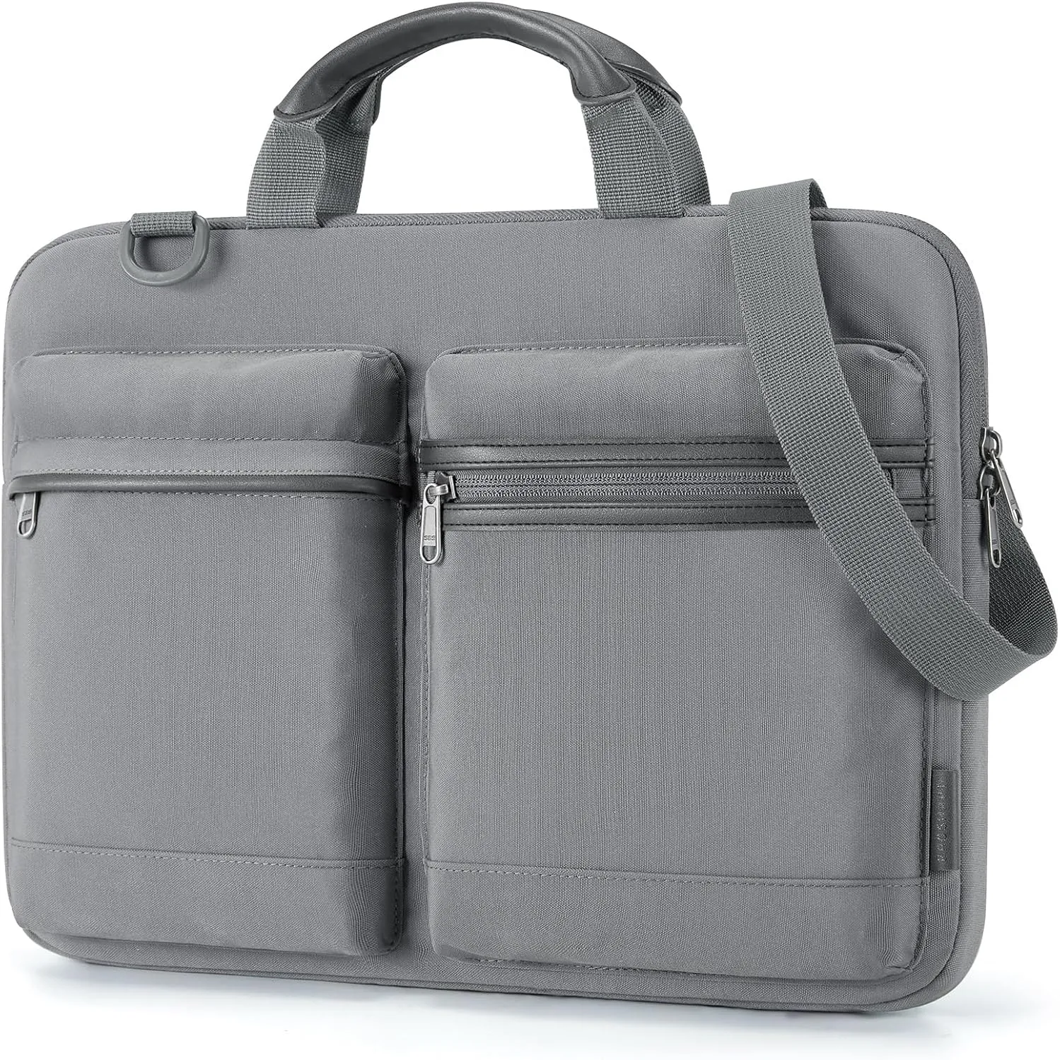 BAGSMART 13-14 Inch Laptop Case Sleeve with Shoulder Strap，Protective Laptop Bag for Men & Women,Carring Macbook Air Pro Case Laptop Cover for Travel/Business Fitted Dell HP Lenovo Asus,Dark Grey