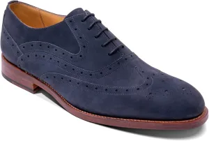 BARKER Liffey Men's Handmade Leather Brogue Oxford Dress Shoes - Timeless Elegance & Superior Craftsmanship for Formal & Business Wear