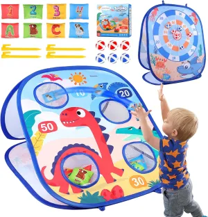 Bean Bag Toss Game, Outdoor Toys for Toddlers, Outside Lawn Party Games Toy, Gifts for 3 4 5 6 7 8 Ages Kids Boys Girls Birthday or Christmas