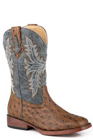 Big kids ostrich boots