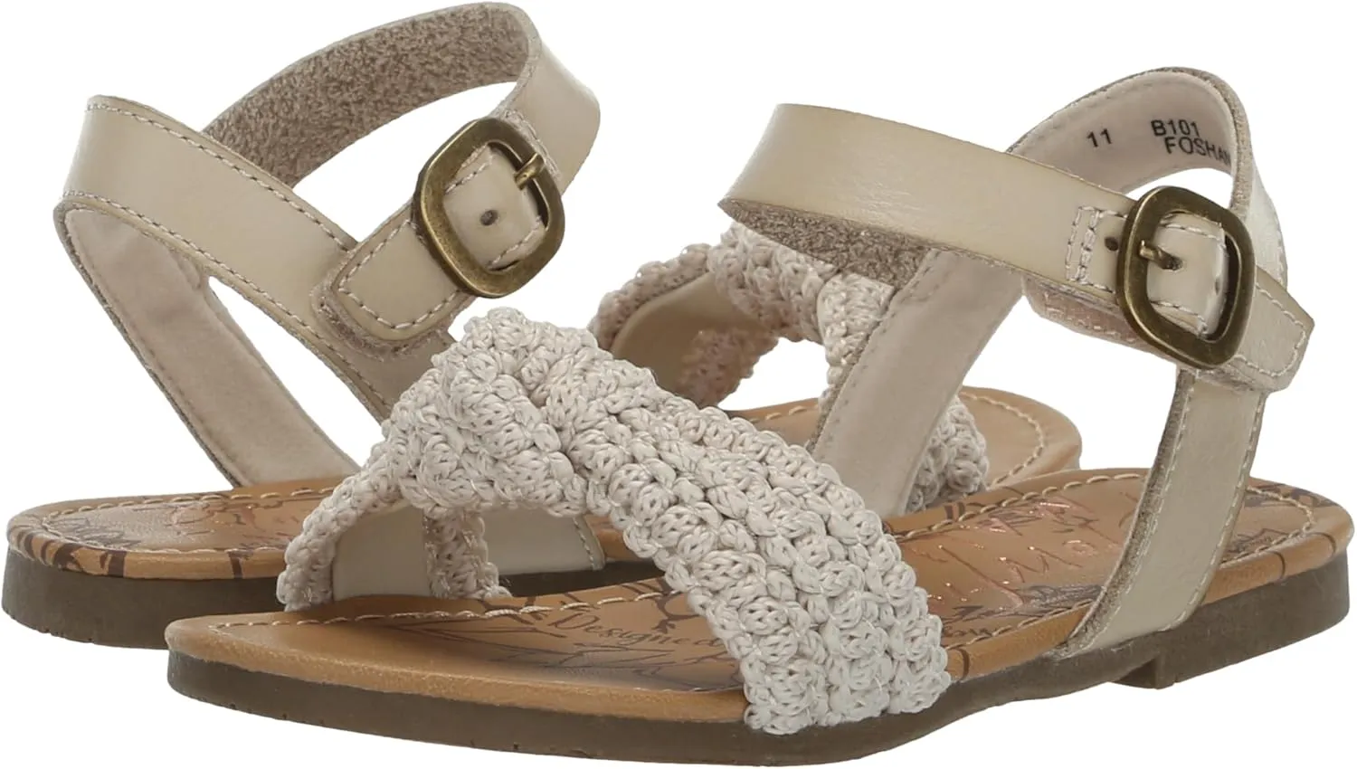 Blowfish Malibu Girl's Sassie-t Flat Sandal