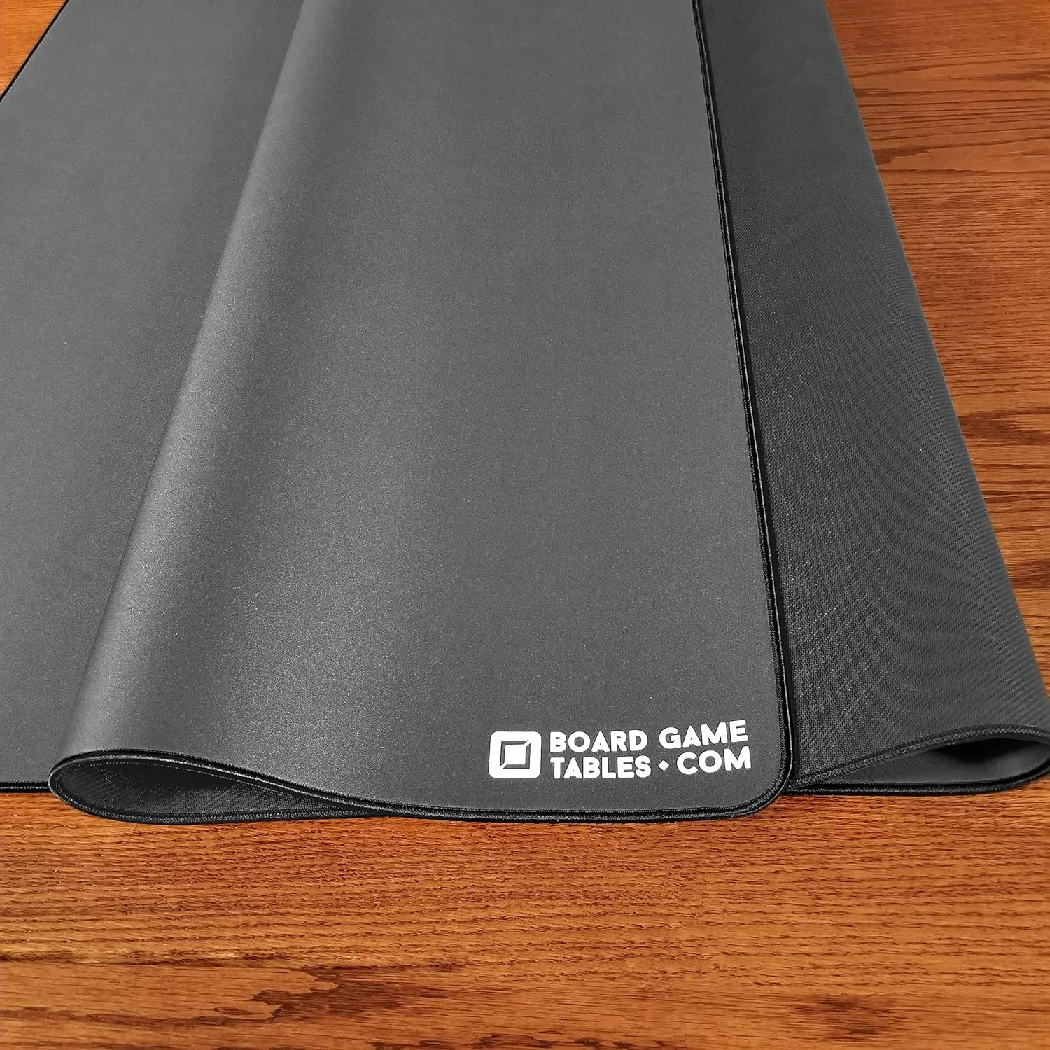 Board Game Playmat [3'x5'/Thick Super Cushioned/Stitched Edge/Water Resistant] with Carrying Case - for Tabletop Board Games, Card Games, RPG Games (Medium, Gray)