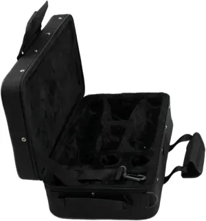 Box Clarinet Carrying Case Thick Oxford Cloth Storage Bag with Shoulder Strap Capacity for Clarinet and Accessories Multi Functional Resistant Protection
