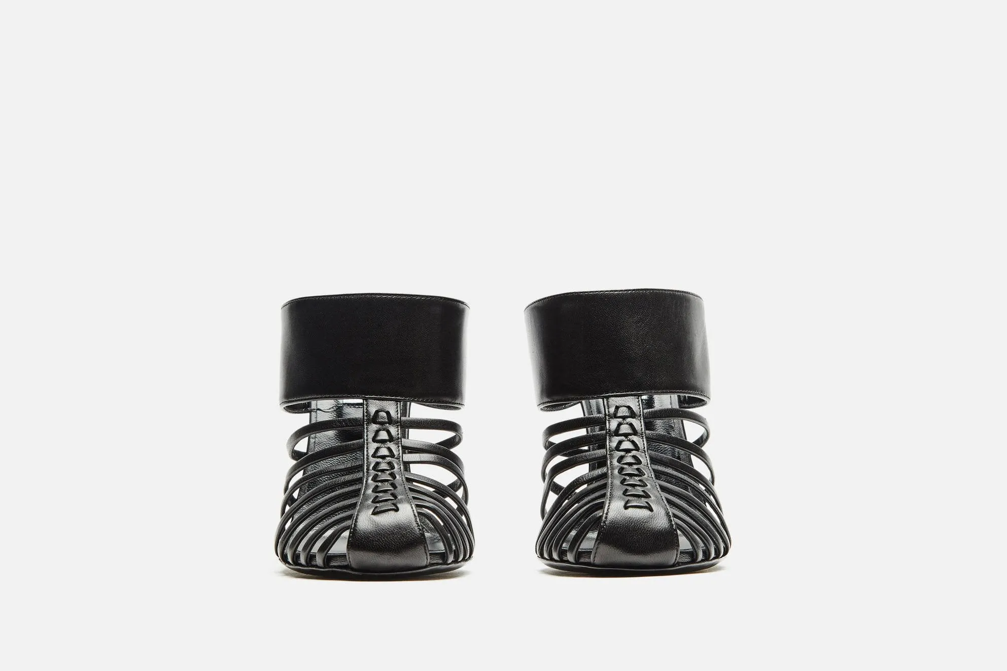 Capello Strappy Mule Sandal - Black