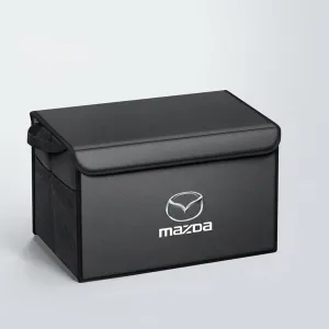 Car Trunk Organizer for Mazda MX-5 ND2 2019-2024 Thickened Car Boot Tidy Storage Box Tailor-made Lidded Storage Bins for Home Car Outdoor Camping Travel,B