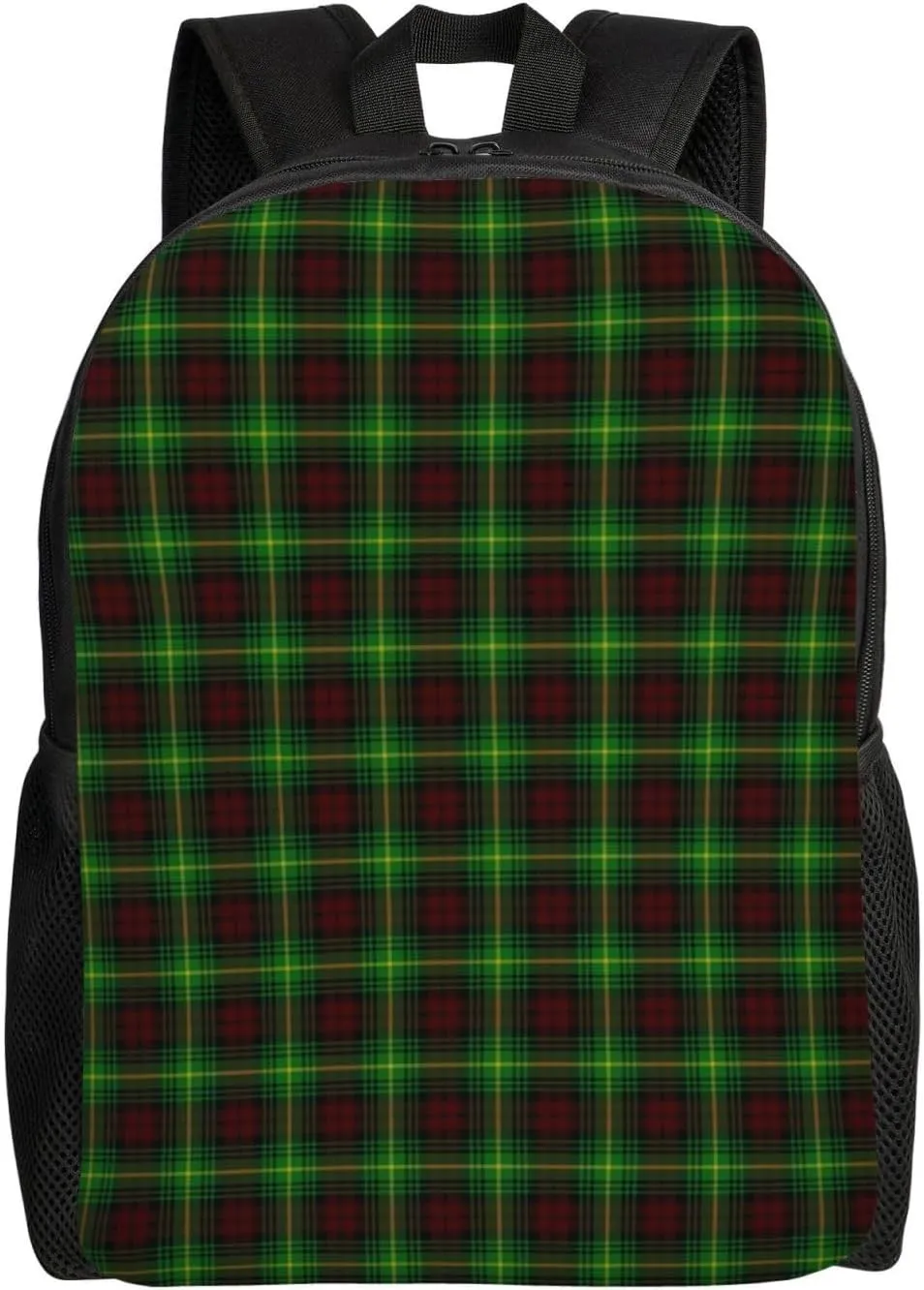 Clan Martin Tartan Minimalist Laptop Backpack – Waterproof Business Travel Bag, Breathable Design, Modern Work & Leisure