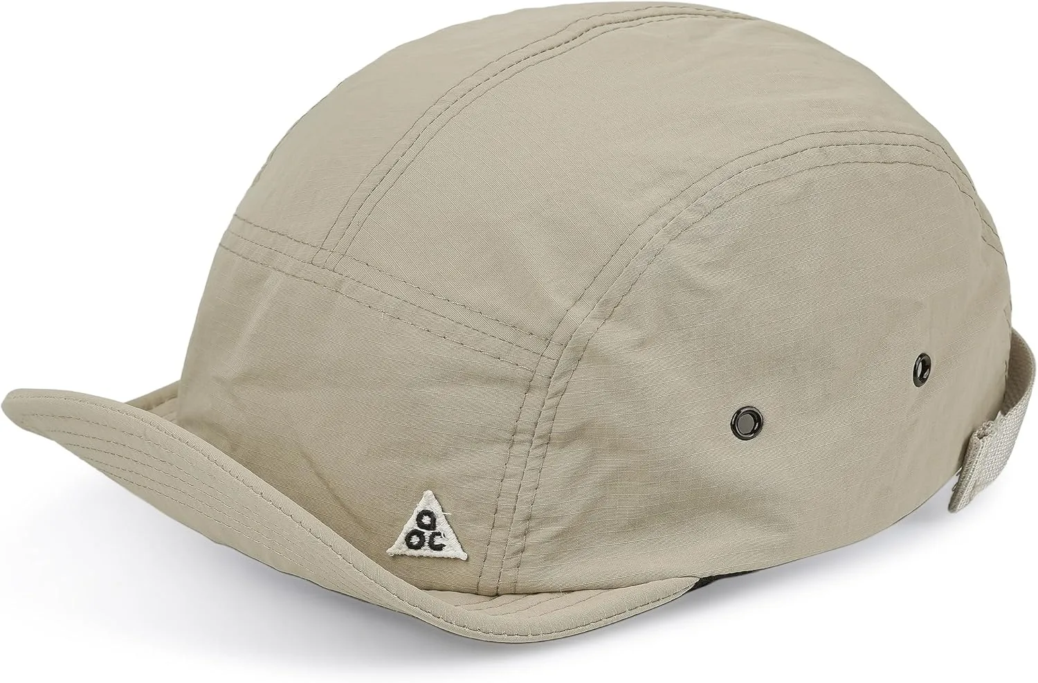 CLAPE Short Brim Hat Trucker 5 Panel Baseball Cap Casual Flat Brimmed Cap Umpire Dad Hats Adjustable Snapback Sun Cap