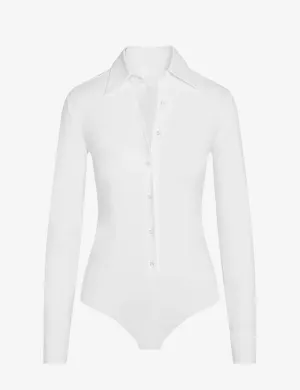 Classic button down bodysuit