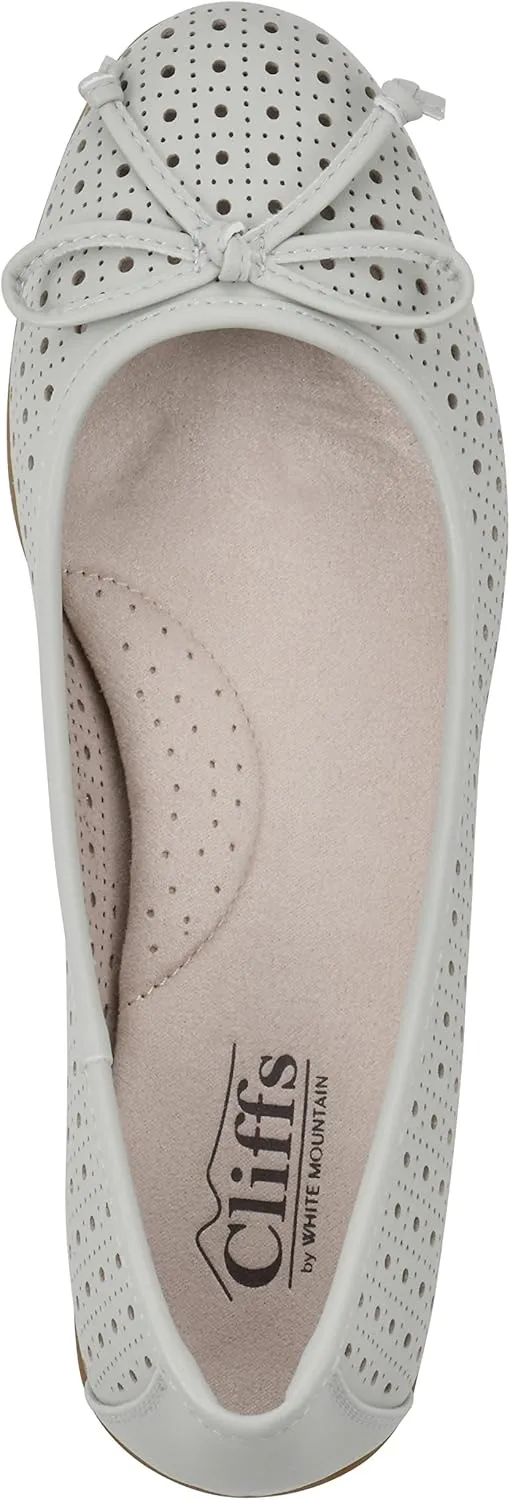 CLIFFS BY WHITE MOUNTAIN Women's Cheryl Cushioned Ballet Flat
