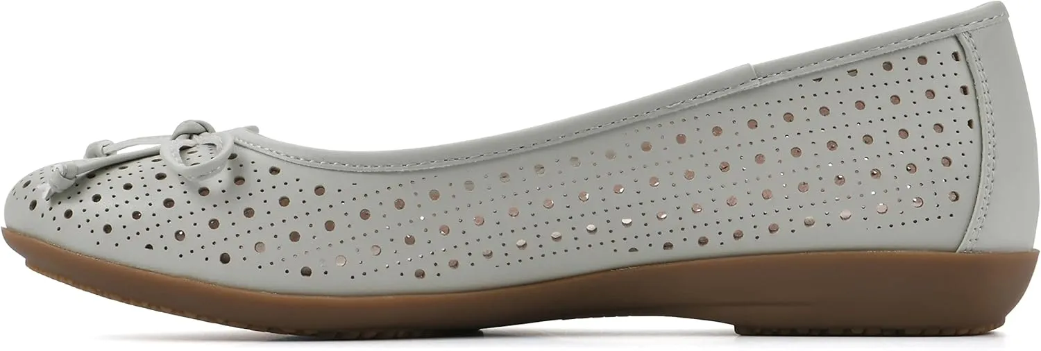 CLIFFS BY WHITE MOUNTAIN Women's Cheryl Cushioned Ballet Flat