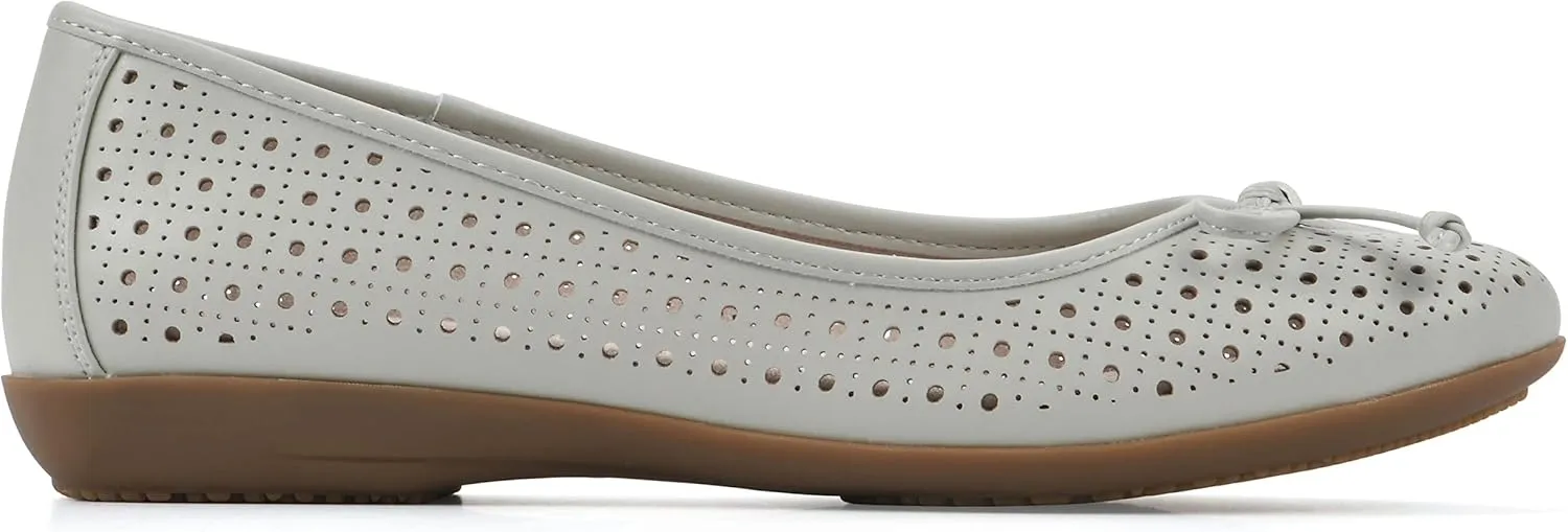 CLIFFS BY WHITE MOUNTAIN Women's Cheryl Cushioned Ballet Flat