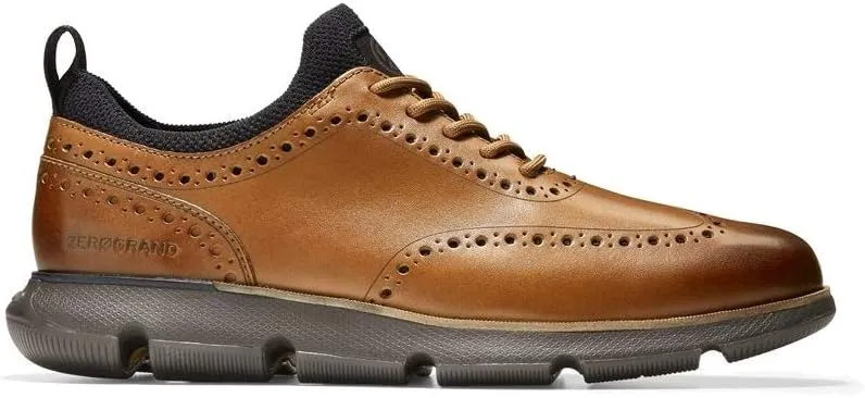 Cole Haan Mens 4.Zerogrand Oxford British Tan/Java 8 W - Wide