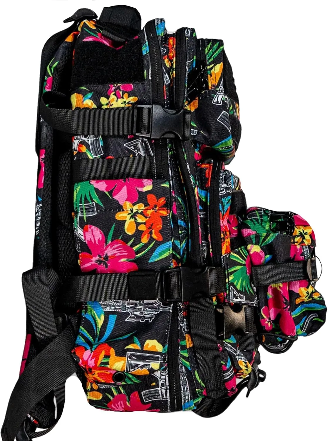 Combat Iron 25L All-Day Molle Backpack for Men & Women, Waterproof Tactical Daypack with Removable Front Pouch, Bug Out Bag for Travel, Hiking, Gym, and Everyday Carry