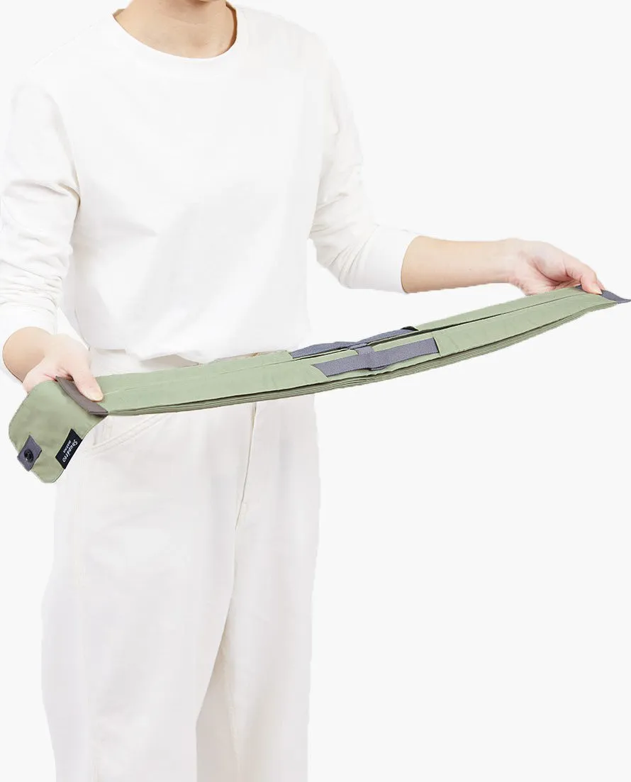 Compact M Pleated Bag: Forest