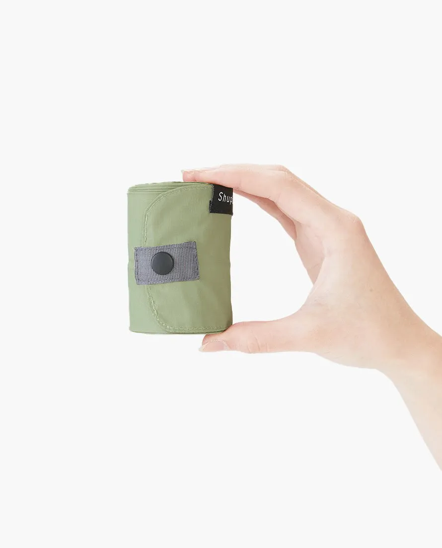 Compact M Pleated Bag: Forest