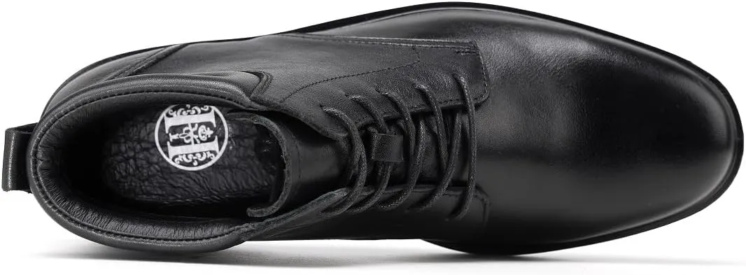 CONRAD Men's Black Safety Executive Oxford Dress Shoes - Oil Resistant, Slip Resistant, Kevlar Protection, Breathable EH Work Shoe