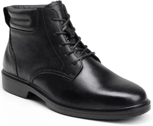CONRAD Men's Black Safety Executive Oxford Dress Shoes - Oil Resistant, Slip Resistant, Kevlar Protection, Breathable EH Work Shoe