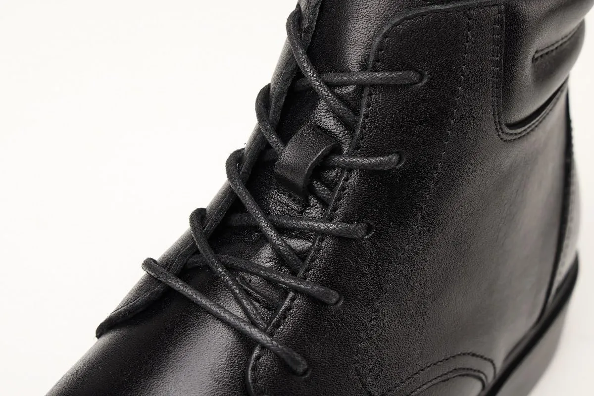 CONRAD Men's Black Safety Executive Oxford Dress Shoes - Oil Resistant, Slip Resistant, Kevlar Protection, Breathable EH Work Shoe