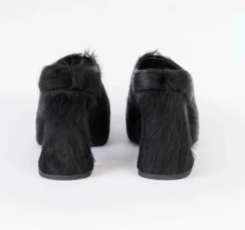 Conservative Ferrari Hills Mule Attractive Fur Massive price drop C.H.