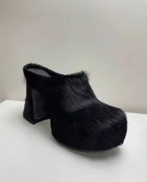 Conservative Ferrari Hills Mule Attractive Fur Massive price drop C.H.