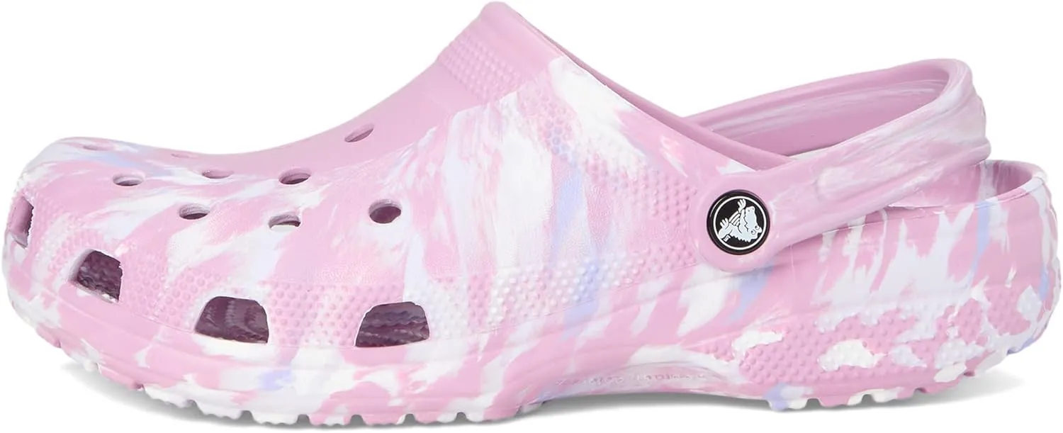 Crocs Unisex Classic Marbled Tie-Dye Clog
