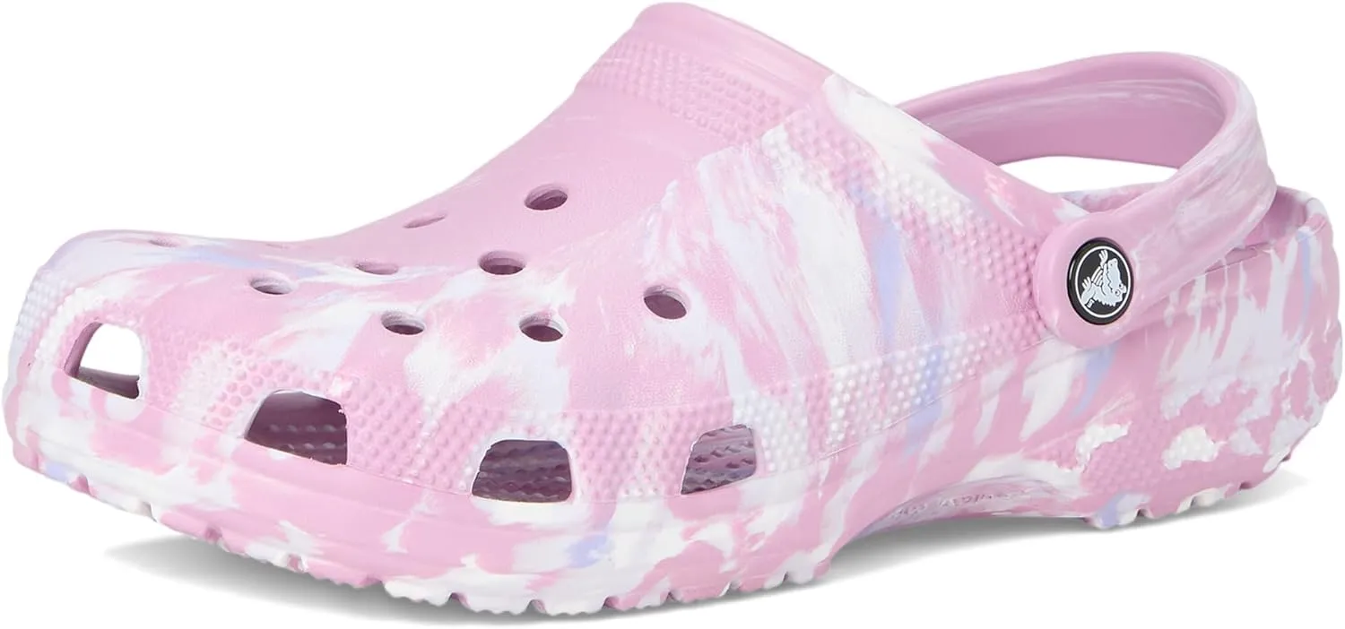 Crocs Unisex Classic Marbled Tie-Dye Clog