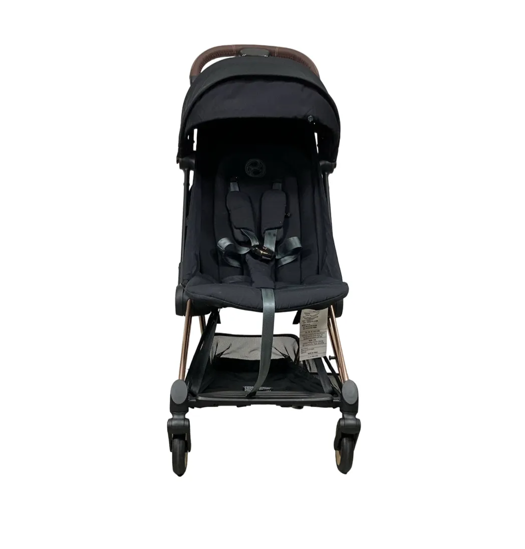Cybex Coya Stroller, 2024, Rose Gold, Sepia Black