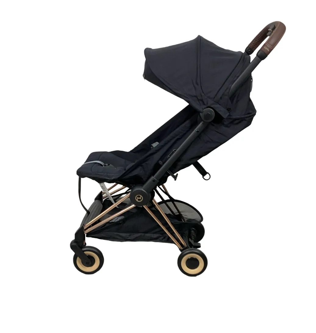 Cybex Coya Stroller, 2024, Rose Gold, Sepia Black
