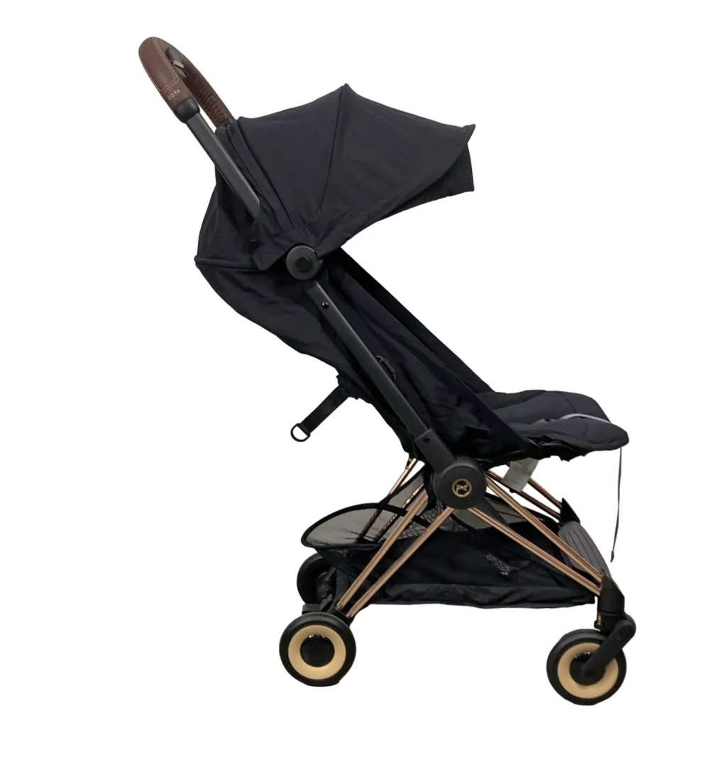 Cybex Coya Stroller, 2024, Rose Gold, Sepia Black