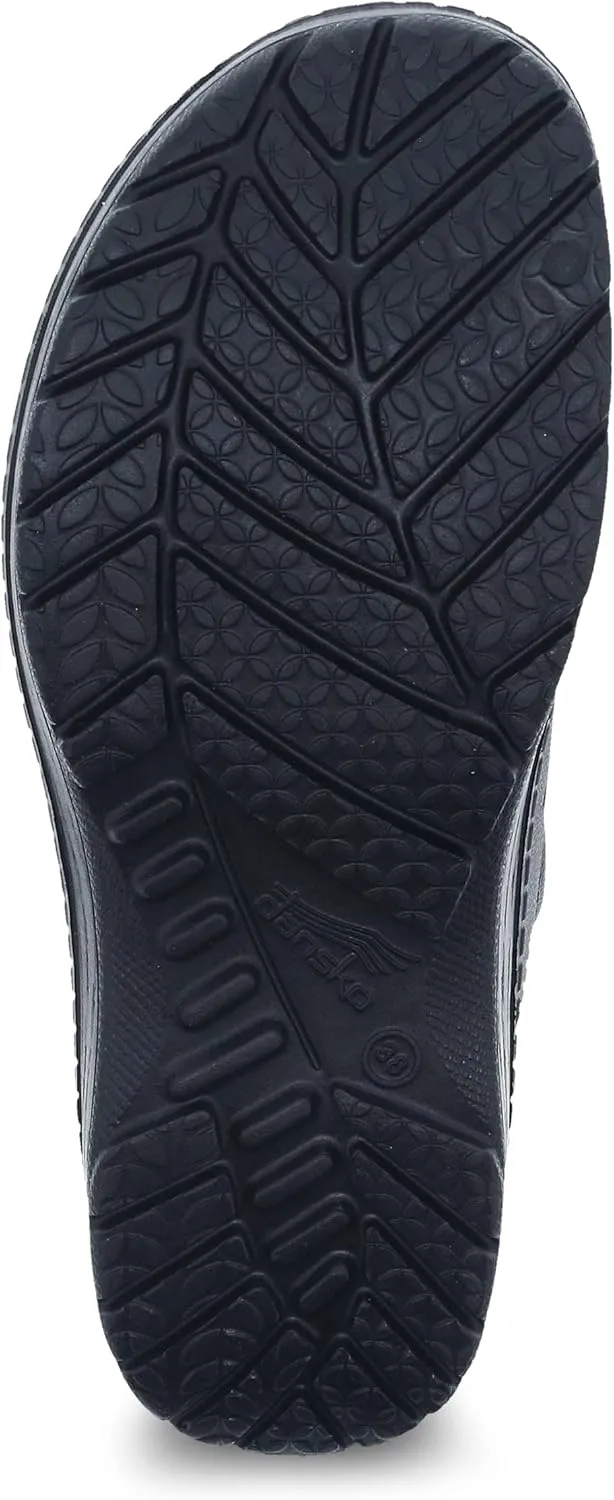 Dansko Kane Slip-On Mule Clog for Women - Lightweight Cushioned Comfort and Removable EVA Footbed with Arch Support - Easy Clean Uppers