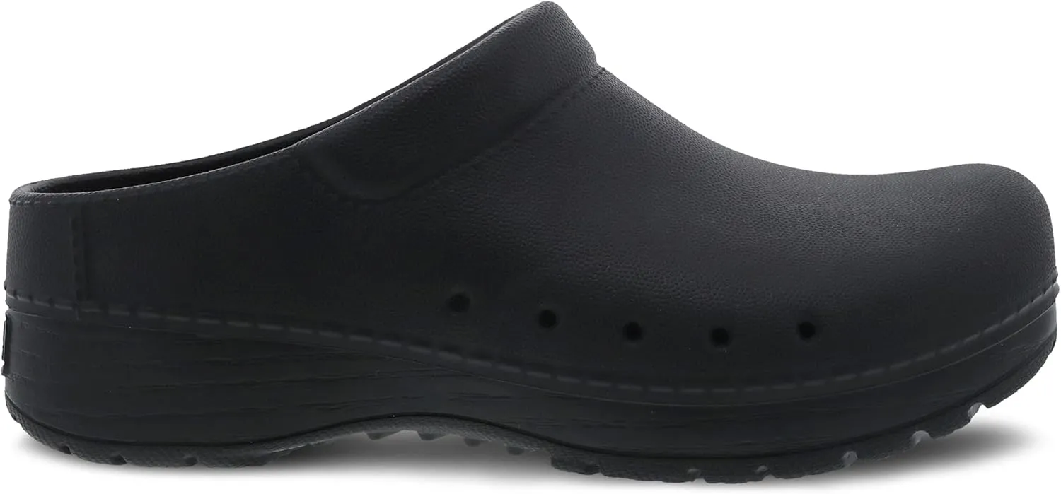 Dansko Kane Slip-On Mule Clog for Women - Lightweight Cushioned Comfort and Removable EVA Footbed with Arch Support - Easy Clean Uppers