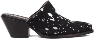 Dingo Womens Cash Cow Mule Clogs Casual - Black