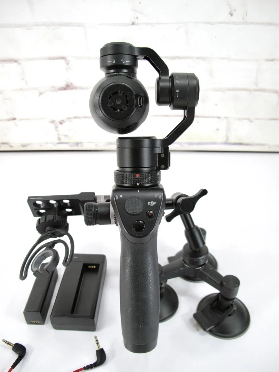 DJI zenmuse x3 Zoom 4k Osmo 3 Axis Gimbal w/ Battery, Charger, Vehicle Mount