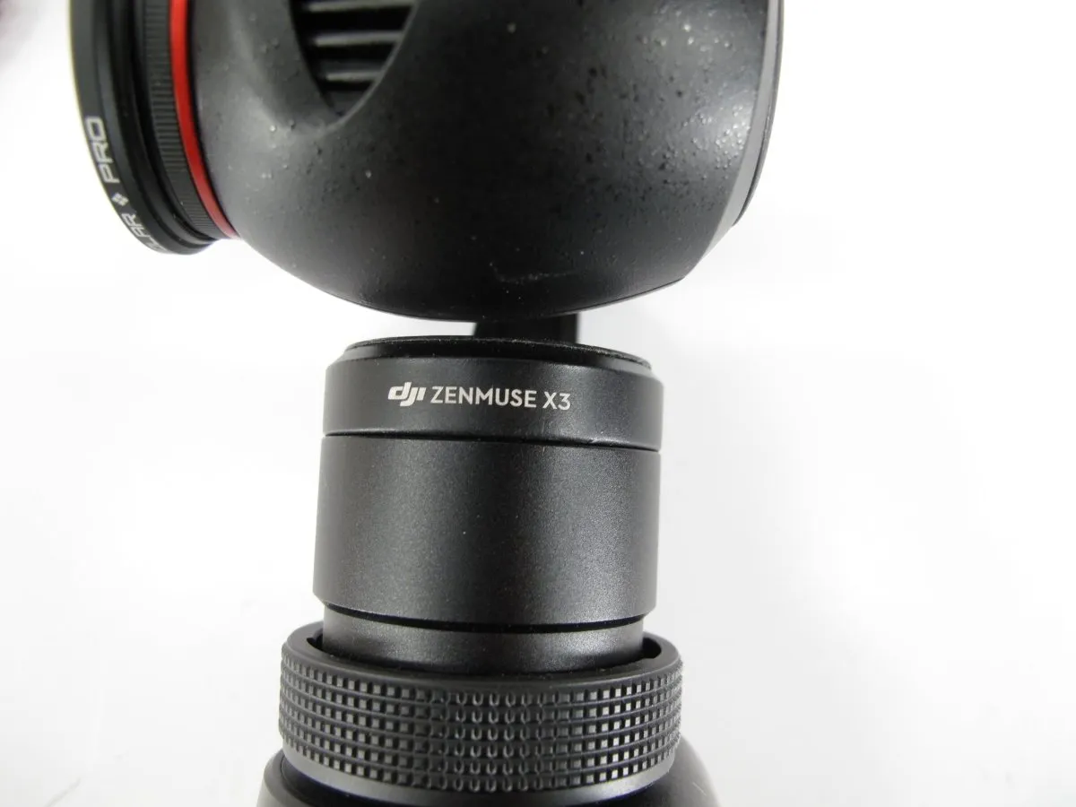 DJI zenmuse x3 Zoom 4k Osmo 3 Axis Gimbal w/ Battery, Charger, Vehicle Mount