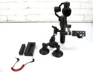 DJI zenmuse x3 Zoom 4k Osmo 3 Axis Gimbal w/ Battery, Charger, Vehicle Mount