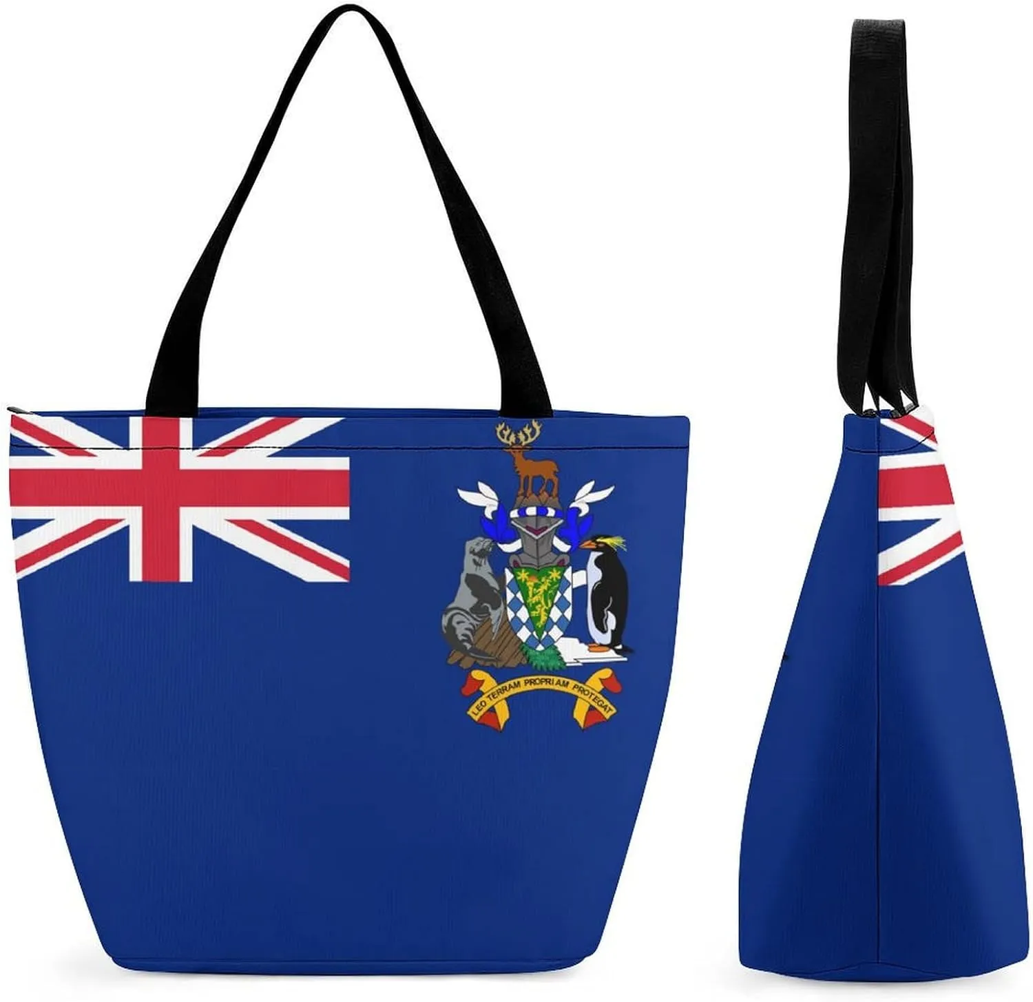 Djibouti Flag Women's Large Tote Handbag with Zipper for Work and Travel Convenience