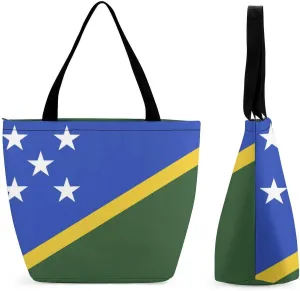 Djibouti Flag Women's Large Tote Handbag with Zipper for Work and Travel Convenience