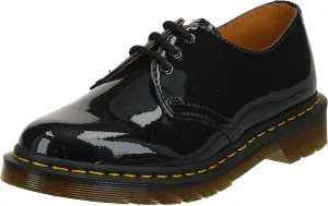 Dr. Martens Women's 1461 W Oxford,Black Patent,6 UK/8 M US