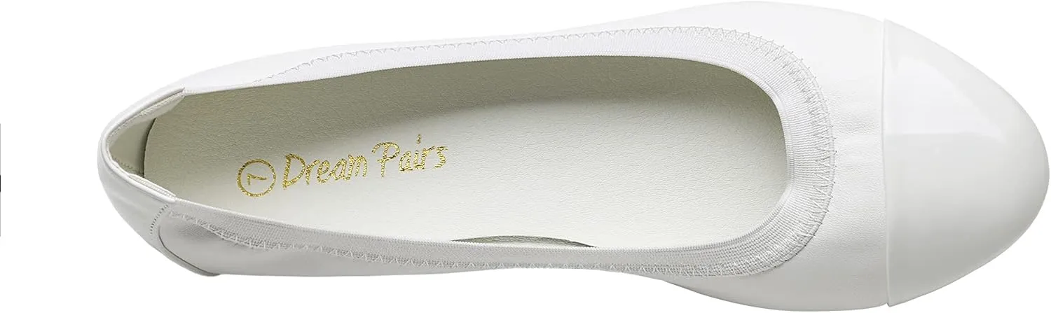 DREAM PAIRS Women's Sole-Flex Ballerina Walking Flats Shoes