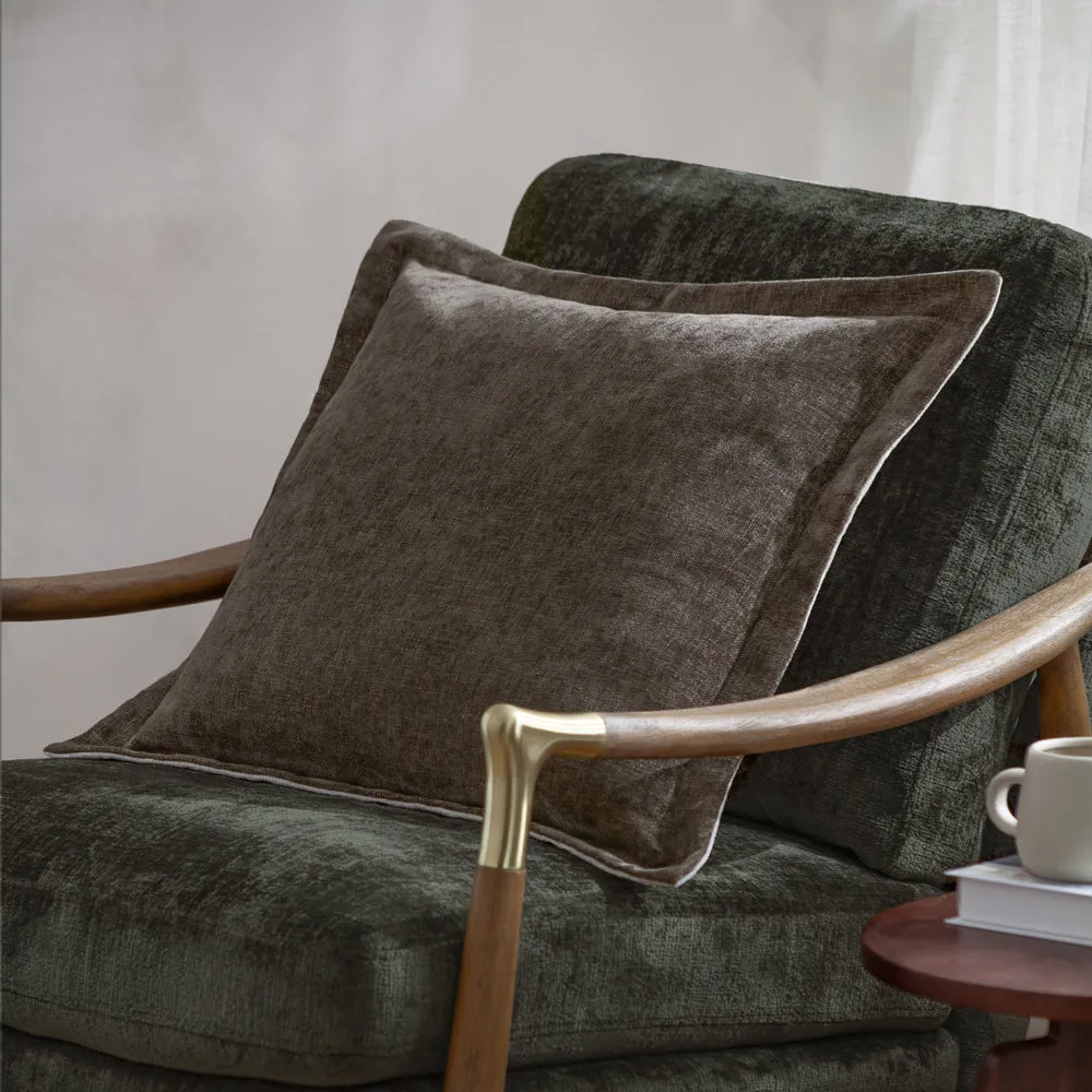 Dune Chenille Cushion Mole
